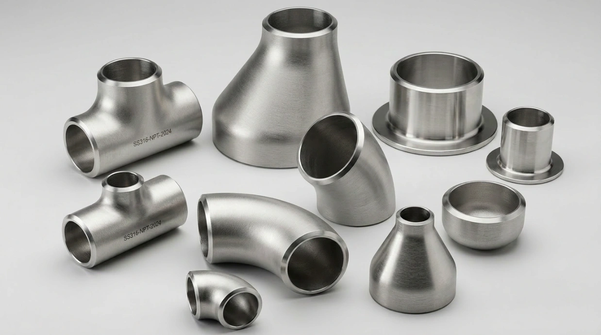 ASTM A403 SS310 / SS310S Buttweld Pipe Fittings - High-Temperature Elbows, Tees, Reducers